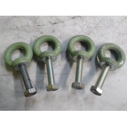 Pack of 4 eyebolts C15 x...