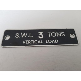 S.W.L 3Tons Vertical Load